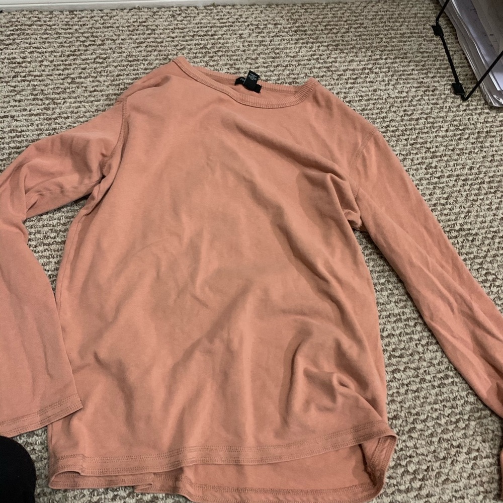 Pink pull over